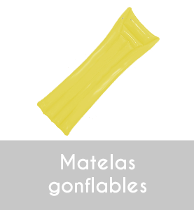 Matelas gonflables personnalisables